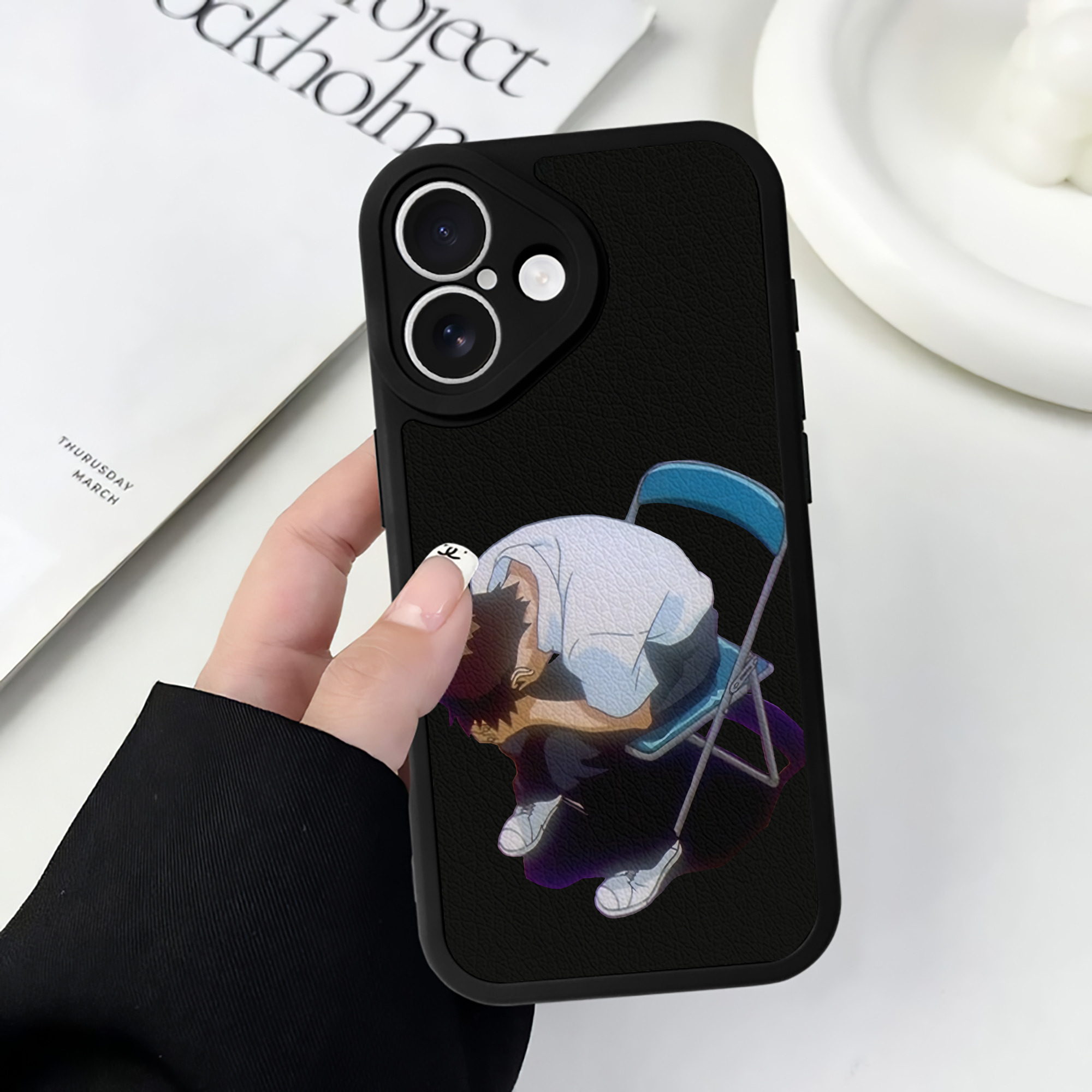 （画像用） EVA 新世紀エヴァンゲリオン 【iPhone 16シリーズ対応】シリコンスマホケース（レザー調） 材質：シリコン